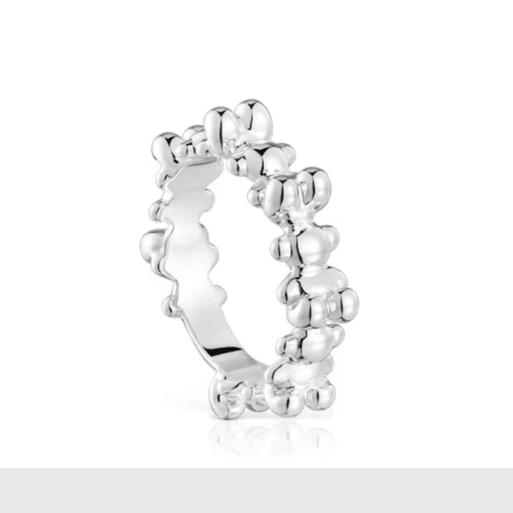 Tous Medium Silver Ring Bold Bear - image 4